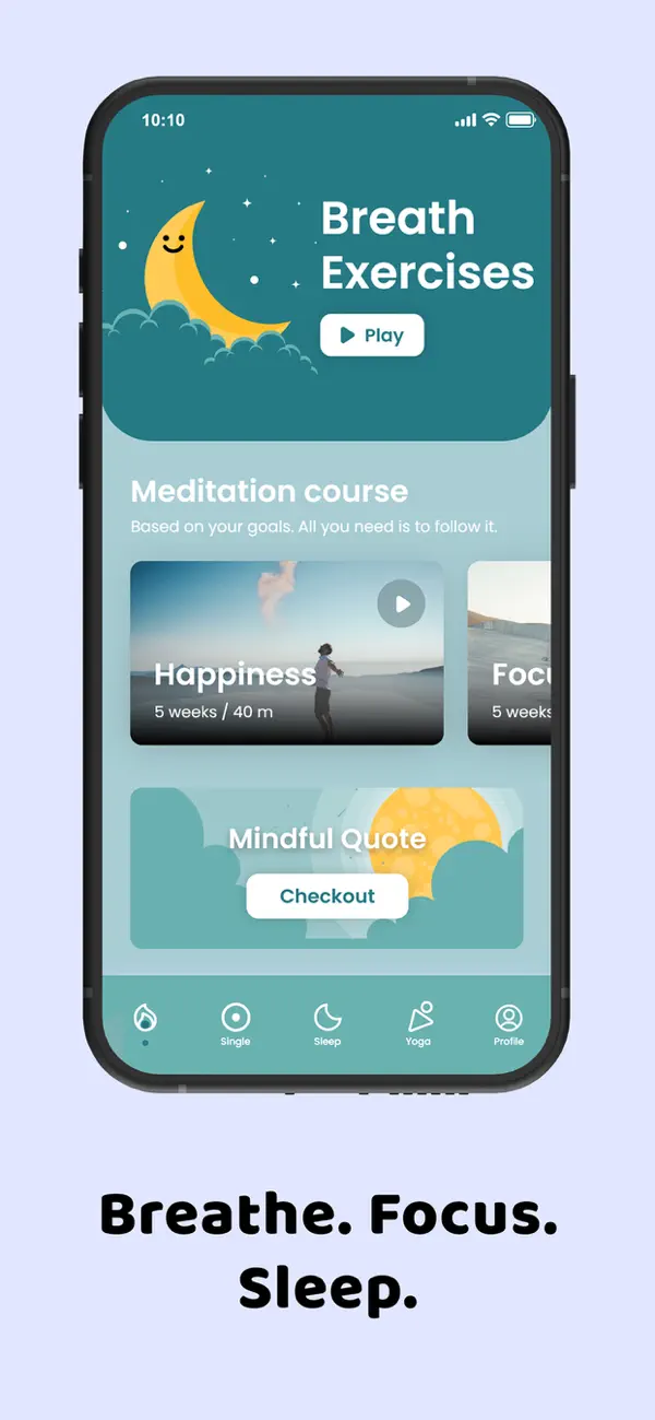 The Mindfulness Meditation App screenshot 2