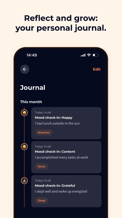 Meditation Moments - Guided screenshot 3