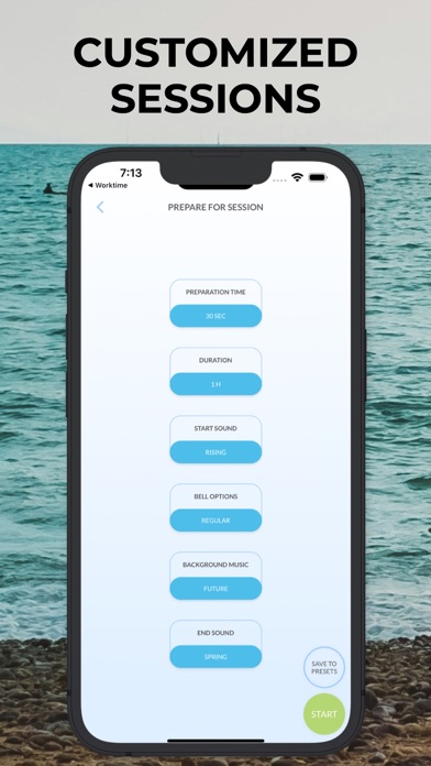 Meditation Timer + Log screenshot 2