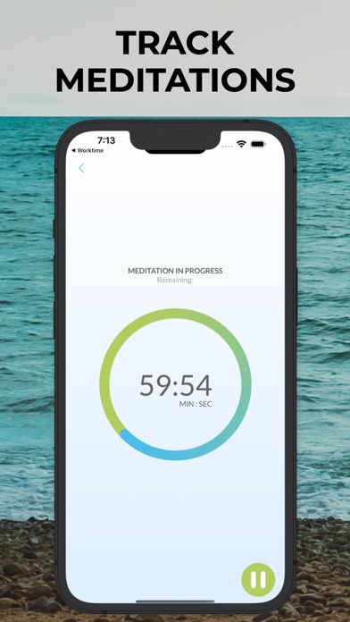 Meditation Timer + Log screenshot 3