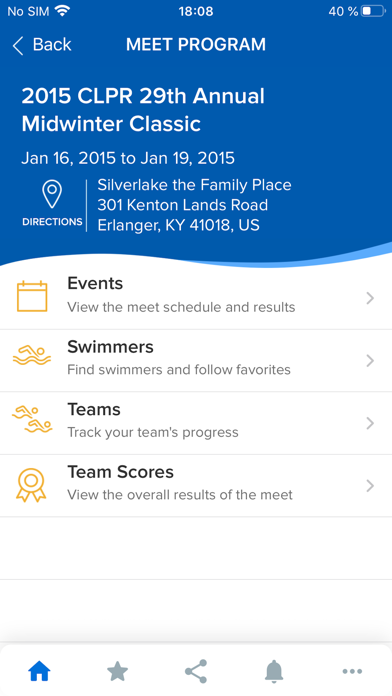 Meet Mobile: Swim screenshot 4
