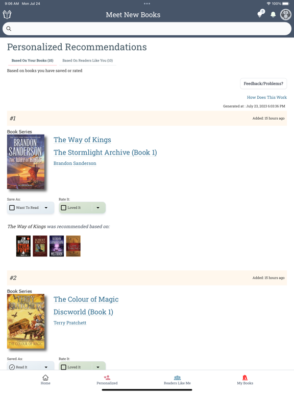 Meet New Books screenshot 4