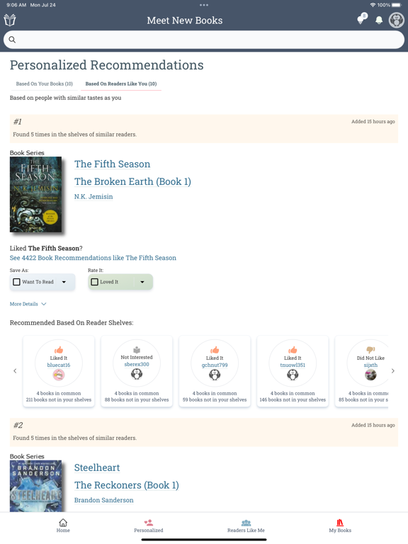 Meet New Books screenshot 3