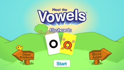Meet the Vowels Flashcards screenshot 4