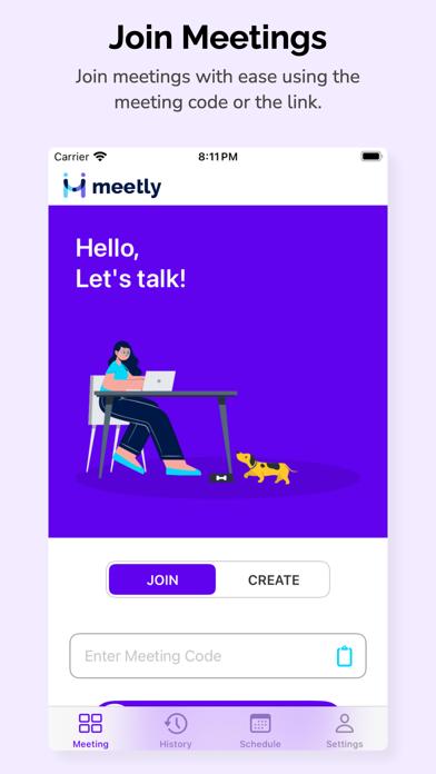 Meetly - Video Meetings screenshot 5