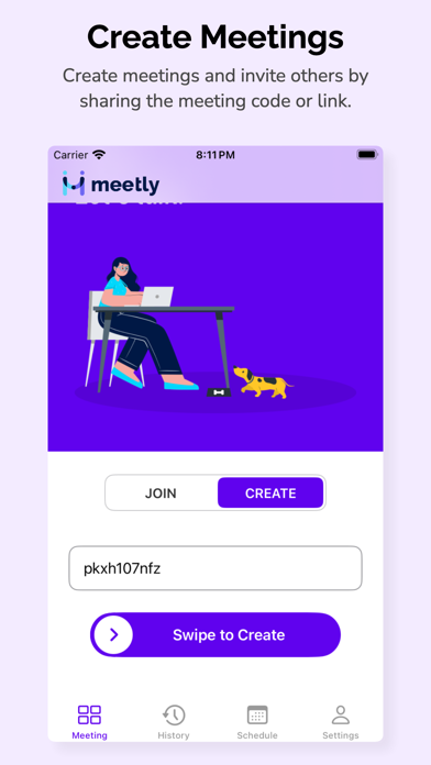Meetly - Video Meetings screenshot 4
