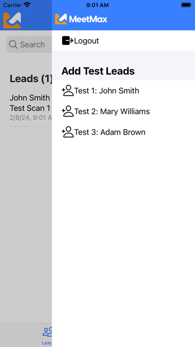 MeetMax LeadTracker screenshot 1