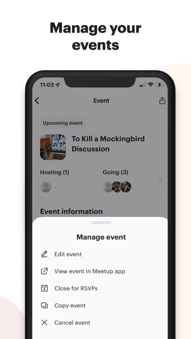 Meetup for Organizers screenshot 3