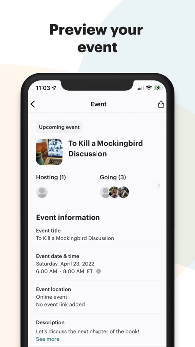 Meetup for Organizers screenshot 2
