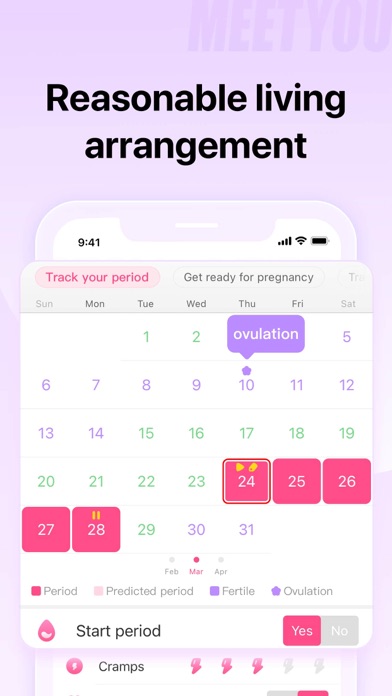 MeetYou - Period Tracker screenshot 6