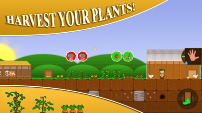 Mega Farmer - 2d sandbox farming adventure simulator with corn harvest and vegetable screenshot 1