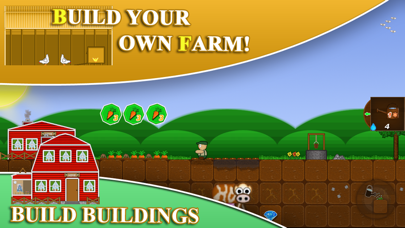 Mega Farmer - 2d sandbox farming adventure simulator with corn harvest and vegetable screenshot 3