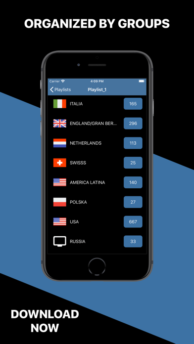 Mega IPTV - m3u Player screenshot 4