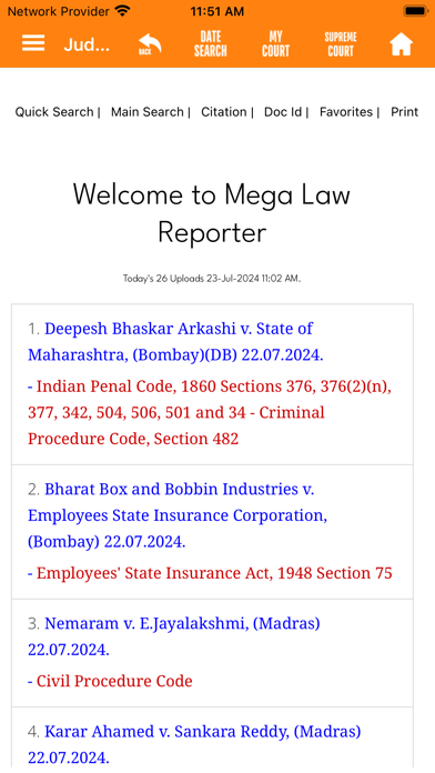 Mega Law Reporter screenshot 5