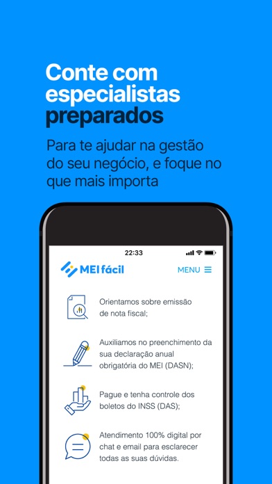 MEI Fácil está no app Neon screenshot 1