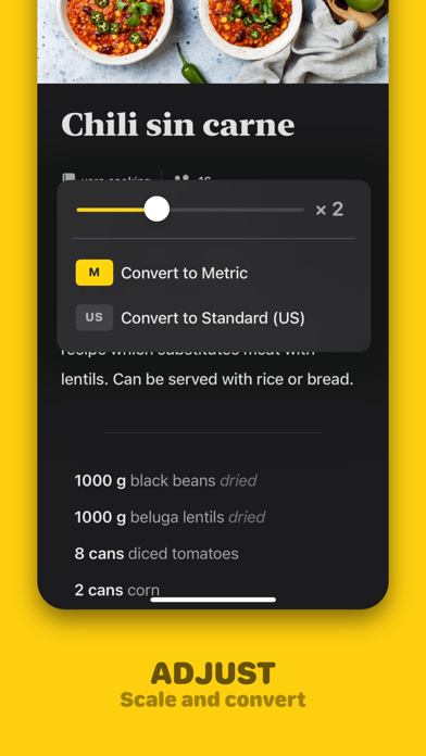 Mela - Recipe Manager screenshot 2