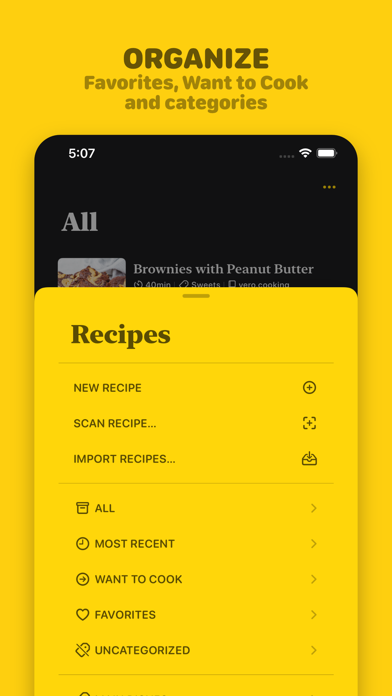 Mela - Recipe Manager screenshot 1