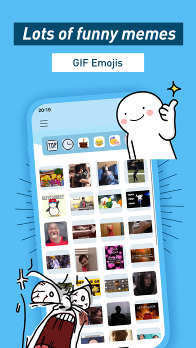 Meme Maker: Fun Stickers & GIF screenshot 6