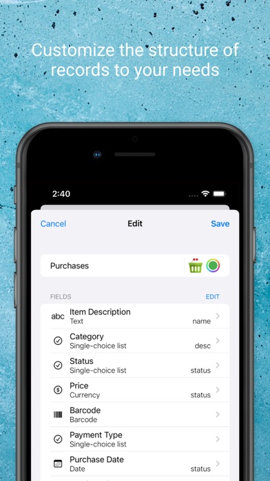 Memento Database screenshot 3