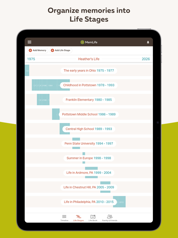 MemLife: Journal & Memoir screenshot 4