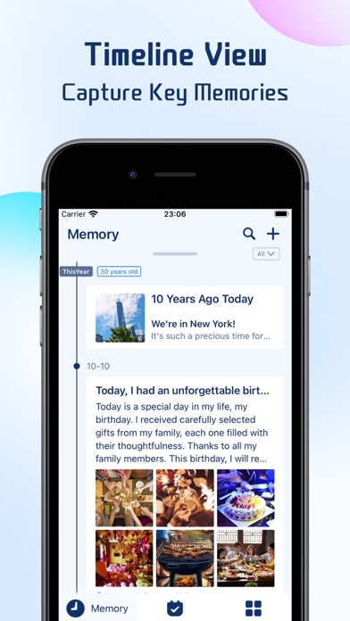 Memo - Timeline · Anniversary screenshot 4