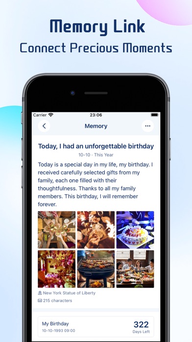 Memo - Timeline · Anniversary screenshot 3
