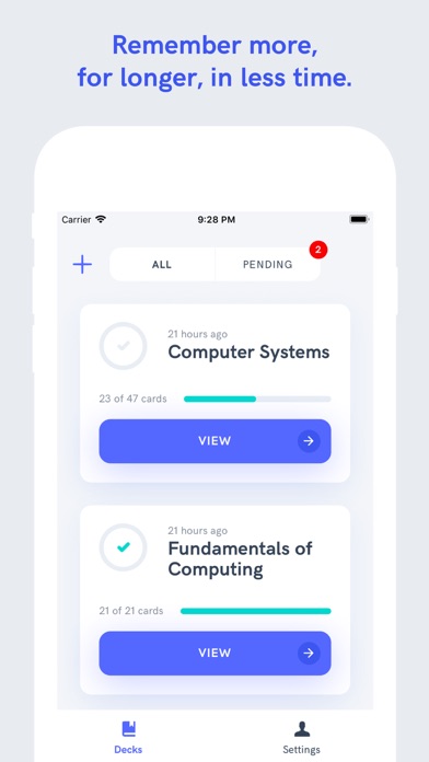 Memoo - Spaced Repetition screenshot 1