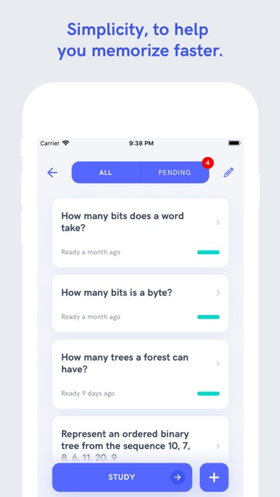 Memoo - Spaced Repetition screenshot 2