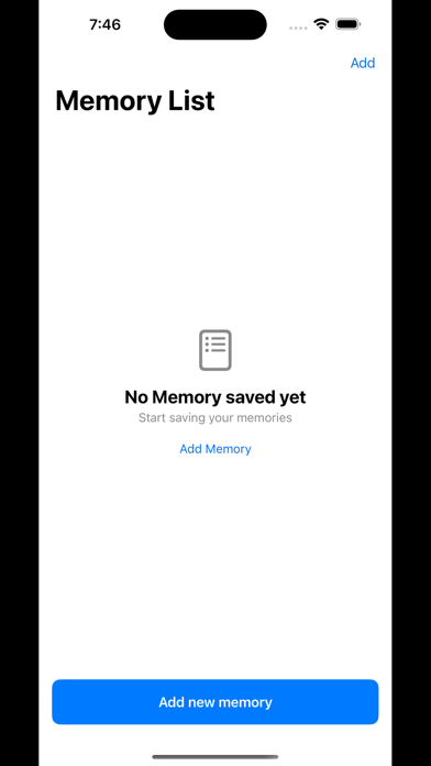memoriesVault screenshot 3