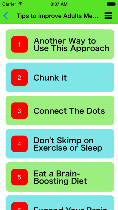 Memory Management - Tips screenshot 3