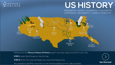 Memory Palace - US History screenshot 2