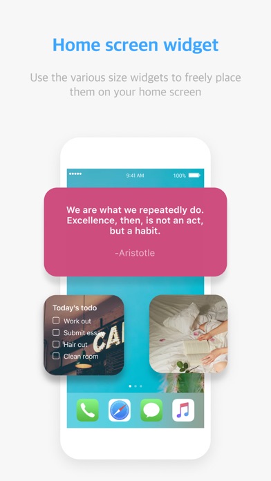 MemoWidget (todo&photo widget) screenshot 7