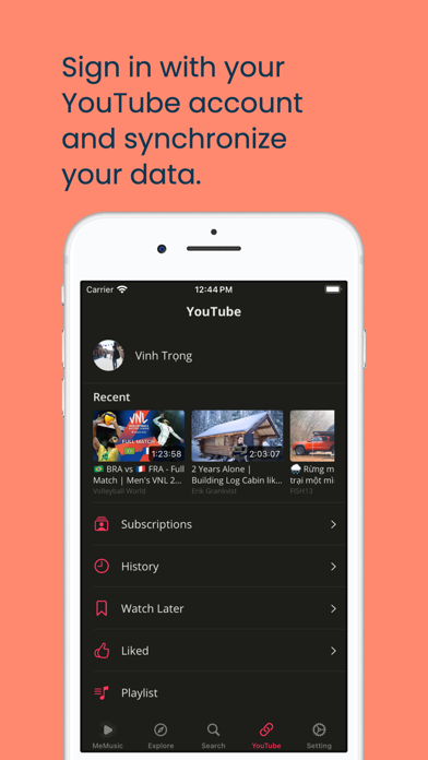 MeMusic - Stream Music, Video screenshot 3