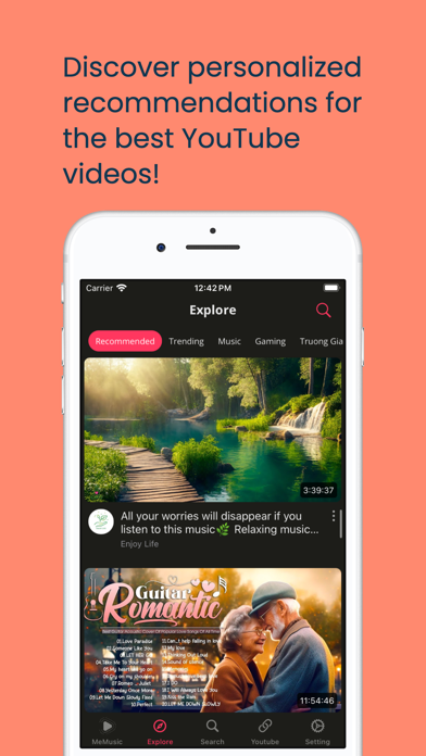 MeMusic - Stream Music, Video screenshot 4