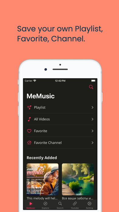 MeMusic - Stream Music, Video screenshot 5