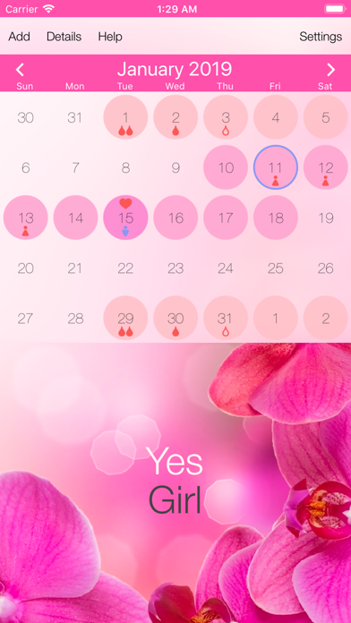 Menstrual Cycle Tracker screenshot 5