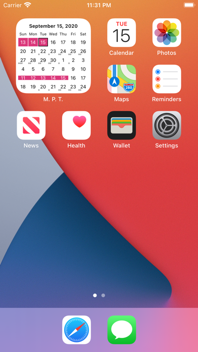 Menstrual Period Tracker screenshot 2
