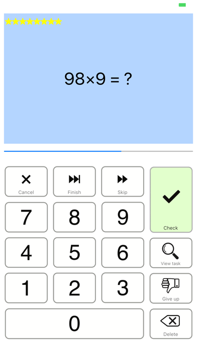 Mental math trainer & coach screenshot 6