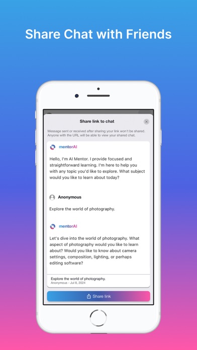 mentorAI screenshot 1