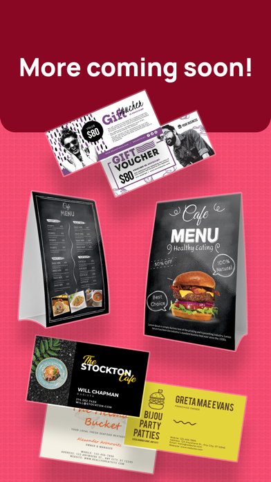 Menu Maker: Design Creator screenshot 1