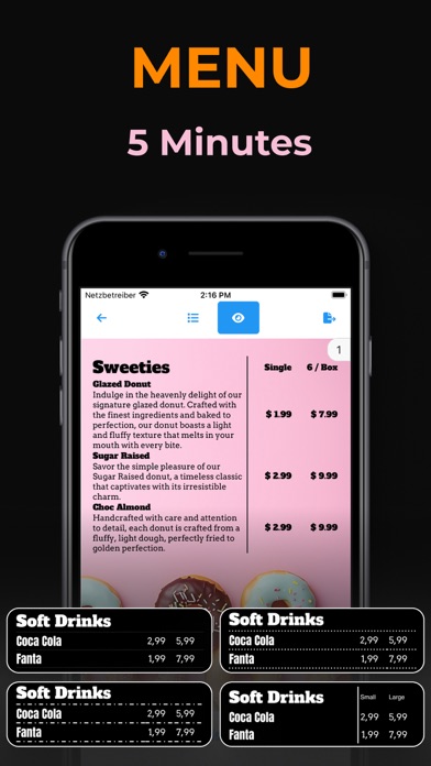 Menu Maker - Price List PDF screenshot 5