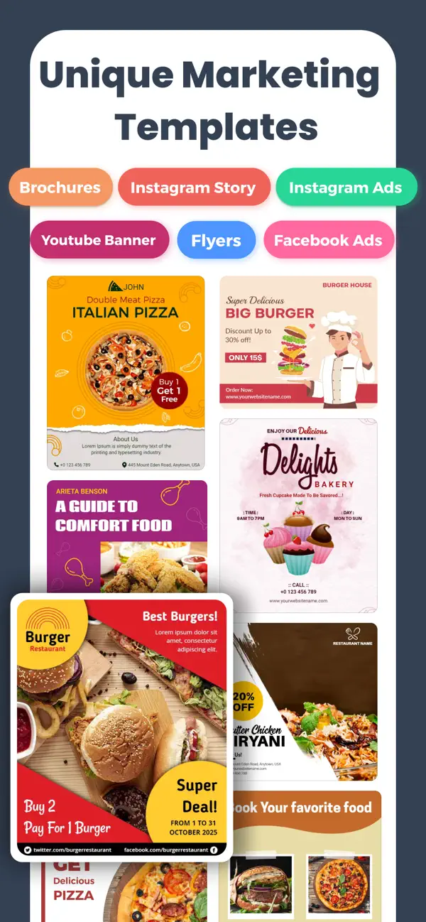 Menu Maker & Price List screenshot 1