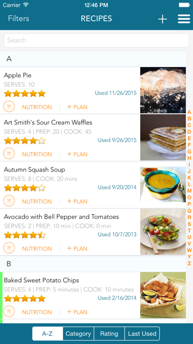 Menu Planner screenshot 3