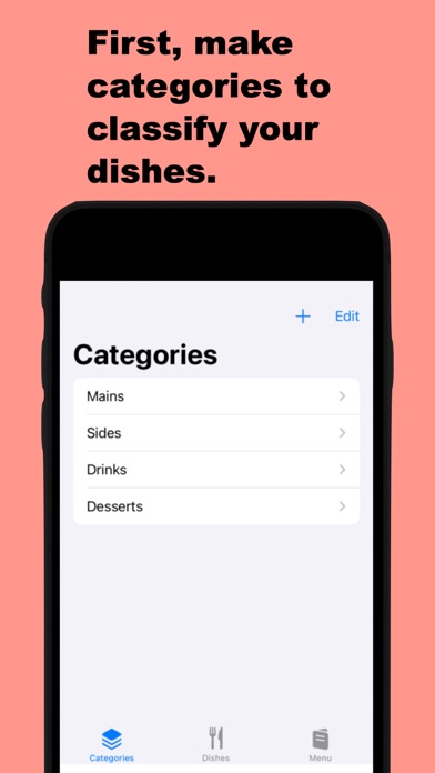 MenuMaker, Simple Design screenshot 1