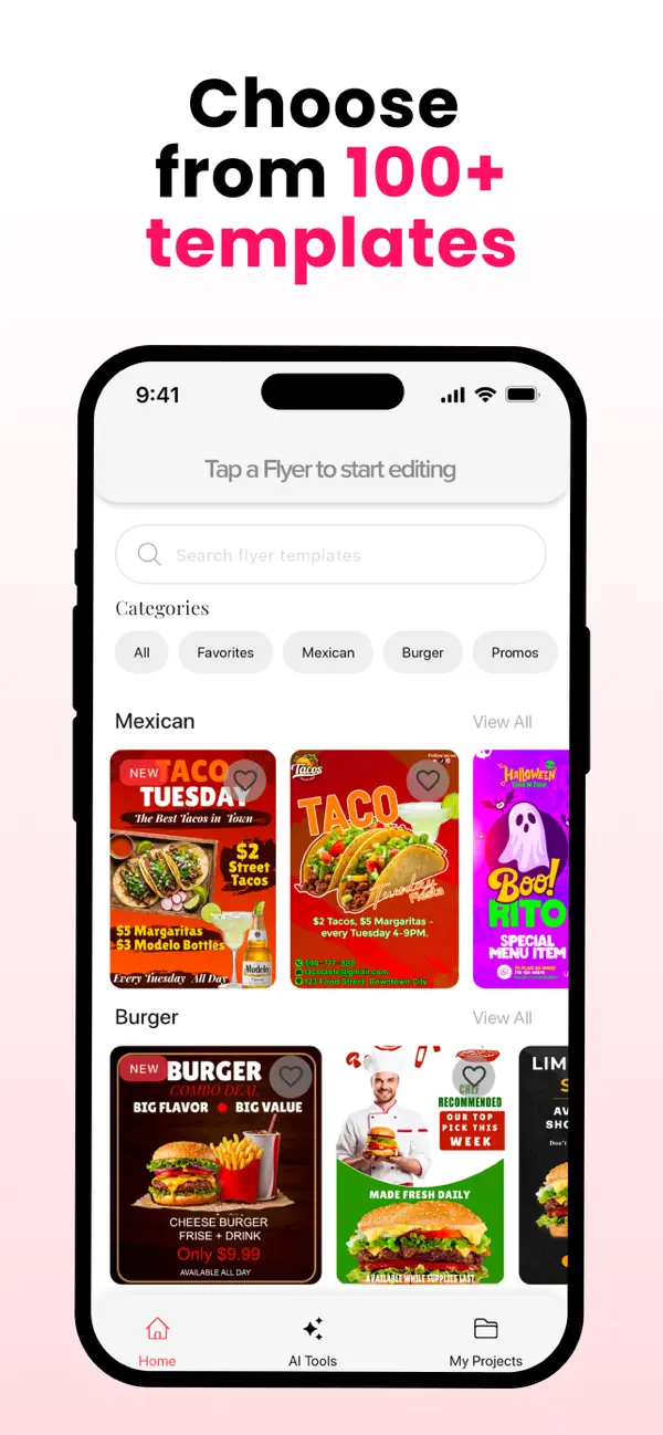 MenuSnap: Flyer Maker screenshot 5