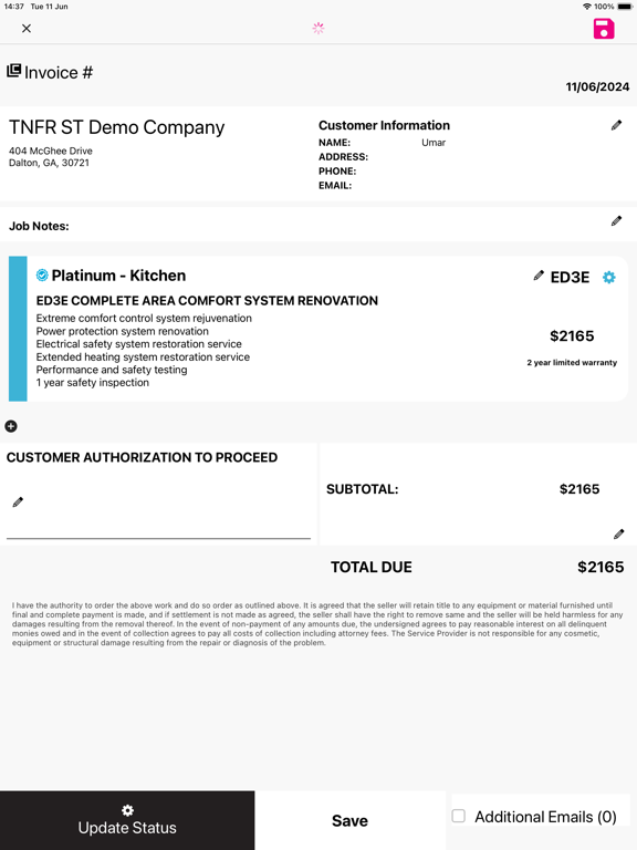 MenuStyle Pricing 1 TomPlumber screenshot 3