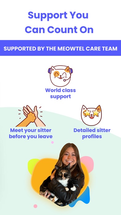 Meowtel: In-Home Cat Sitting screenshot 1