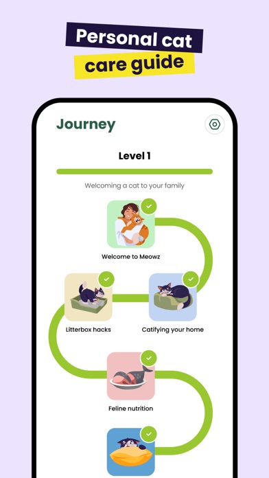 Meowz: Cat Training, Pet Care screenshot 9