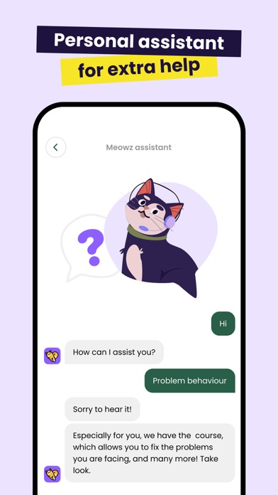 Meowz: Cat Training, Pet Care screenshot 1