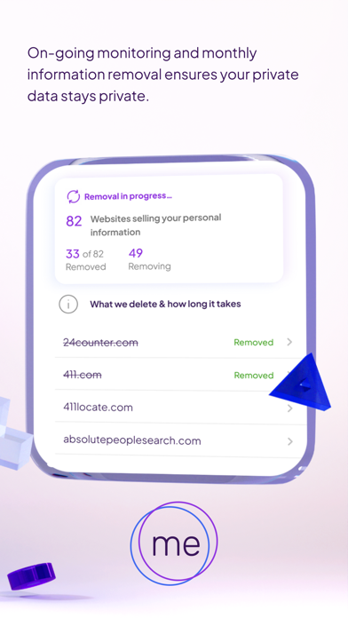 mePrism Privacy screenshot 1